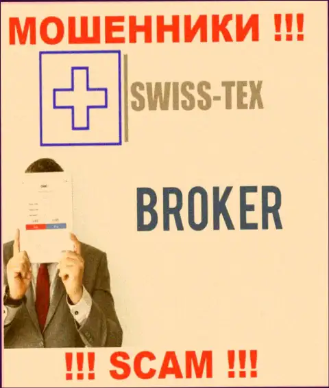 Forex - это именно то на чем, якобы, специализируются махинаторы Swiss-Tex Com