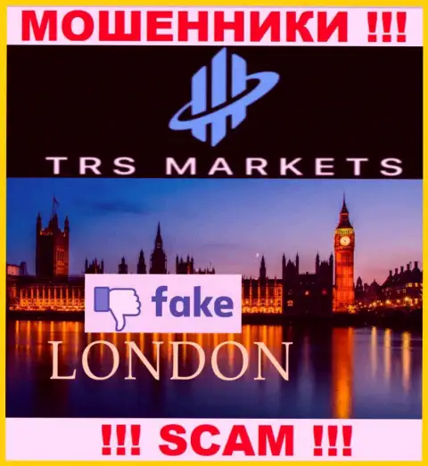 Не стоит верить интернет мошенникам из конторы TRS Markets - они предоставляют неправдивую информацию об юрисдикции