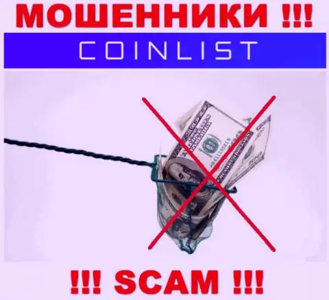 Нереально вернуть назад денежные вложения из брокерской компании CoinList, посему ни рубля дополнительно заводить не советуем