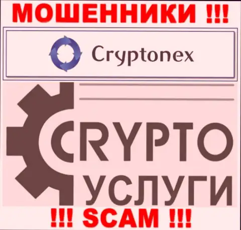 Работая совместно с Cryptonex LP, область работы которых Криптовалютные услуги, рискуете лишиться депозитов