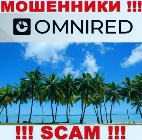 В компании Omnired Org безнаказанно крадут деньги, пряча информацию относительно юрисдикции