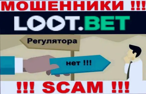Материал об регуляторе организации LootBet не разыскать ни у них на сайте, ни во всемирной сети интернет