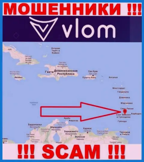 Организация Влом - это internet-мошенники, отсиживаются на территории Saint Vincent and the Grenadines, а это офшор