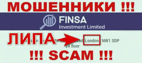 Финса - это ВОРЫ, дурачащие клиентов, оффшорная юрисдикция у компании ложная
