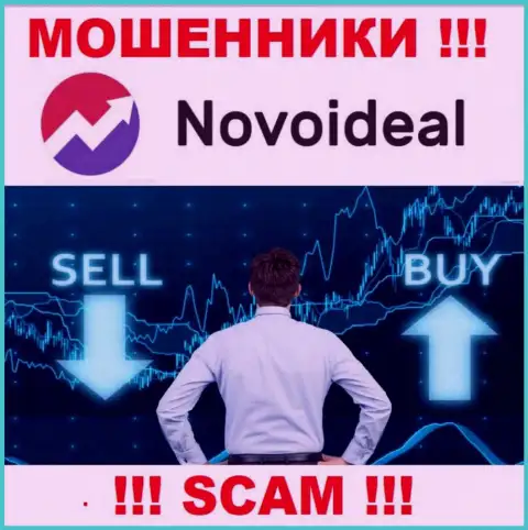 NovoIdeal Com - это МОШЕННИКИ, орудуют в сфере - Брокер