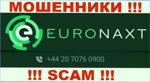 С какого именно номера телефона Вас будут разводить трезвонщики из EuroNaxt Com неизвестно, осторожнее