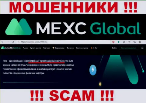 Crypto trading - это сфера деятельности, в которой мошенничают MEXCGlobal