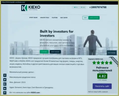 Рейтинг Форекс дилинговой компании Киехо ЛЛК, представленный на интернет-портале битманиток ком