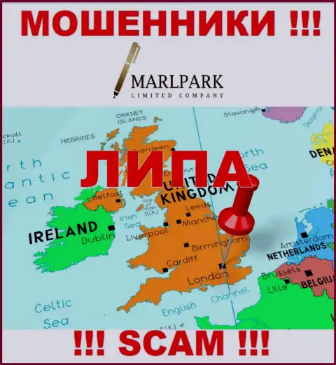 Осторожнее !!! Информация касательно юрисдикции Marlpark Ltd ложная