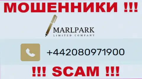 Вам стали трезвонить мошенники MarlparkLtd Com с разных номеров телефона ? Шлите их как можно дальше