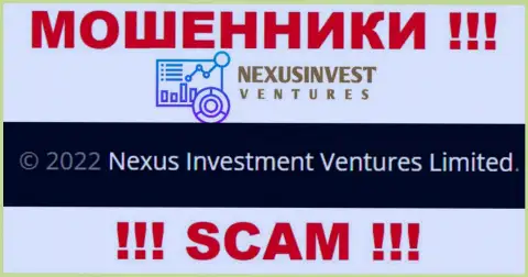 NexusInvestCorp Com - это интернет махинаторы, а руководит ими Nexus Investment Ventures Limited