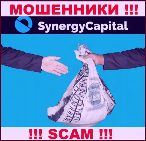 Мошенники из дилинговой организации Synergy Capital вымогают дополнительные финансовые вливания, не ведитесь
