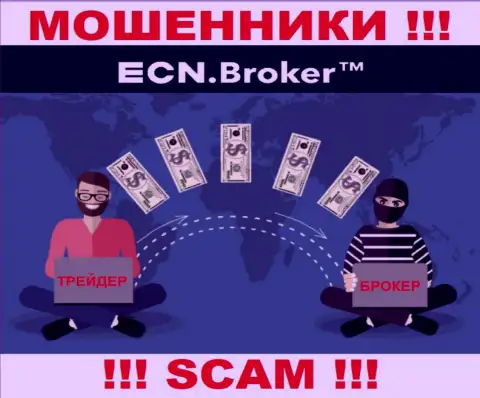 Не связывайтесь с брокером ECN Broker - не окажитесь очередной жертвой их неправомерных деяний
