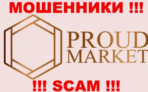Proud Market - это МОШЕННИКИ !!! СКАМ !!!